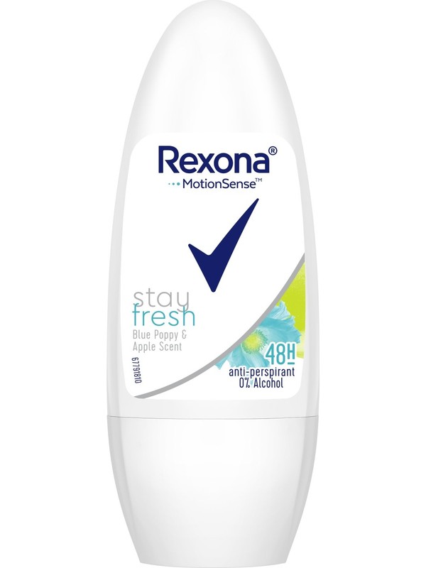 Rexona Roll on 50 ml Stay Fresh Blue Poppy