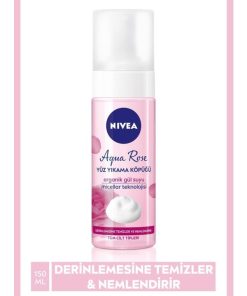 Nıvea Aqua Rose Organik Gül Suyu Içeren Yüz Yıkama Köpüğü 150 ml