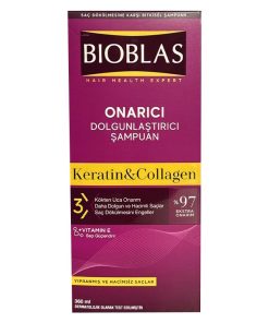 Bioblas Keratin&Collagen Dolgunlaştırıcı ve Onarıcı Şampuan 360 ml