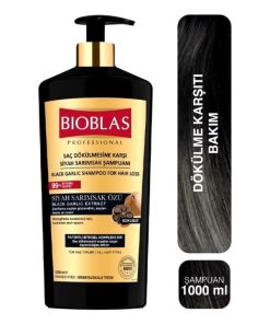 Bioblas Siyah Kara Sarımsak Şampuanı 1000 ml Tüm Saç Tipleri