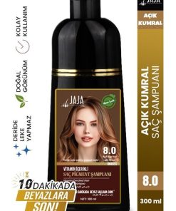 Açık kumral Vitamin Içerikli Saç Pigment Şampuanı Unisex 8.0 300 ml