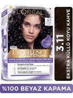 Excellence Cool Creme Saç Boyası – 3.11 Ekstra Küllü Koyu Kahve