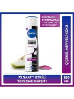 Nivea Kadın Sprey Deodorant Black&white Authentic 150 Ml,terleme Karşıtı,meyve,çiçek Kokusu,kumaş Koruması