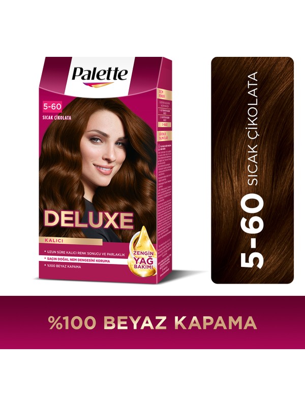 s-777-600-800-110000839632413-jpg.jpg Palette Deluxe 5-60 Sıcak Çikolata Zengin Yağ Bakımı Kit Saç Boyası Bakım Maskesi - Görsel 1