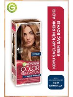 Garnier Çarpıcı Renkler Koyu Saçlar İçin Açık Kumral Krem Saç Boyası Yoğun Kalıcı Etki - Görsel 3