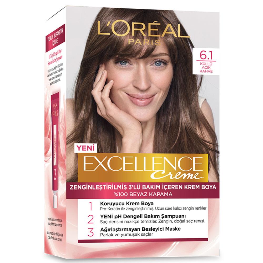 3600523972609-jpg.jpg Loreal Excellence Küllü Açık Kahve 6.1 - Görsel 1