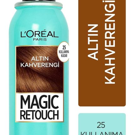 L'Oréal Paris Magic Retouch Beyaz Dipleri Kapatıcı Sprey 75 ml - Altın Kahverengi