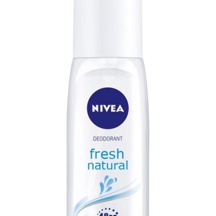 Nivea Kadın Pump Sprey Deodorant Fresh Natural 75ml, Ter ve Ter Kokusuna Karşı 48 Saat Koruma
